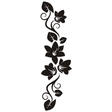 Wandtattoo Wandberankung