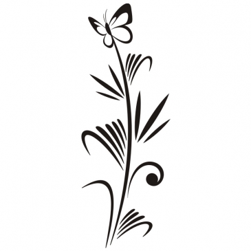 Wandtattoo Hohes Gras