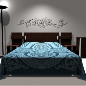 Wandtattoo Ein Traum von Dahlien